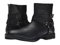 2016 Frye Harness Boots for Men - Ethan Harness - Black Buffalo Leather Online